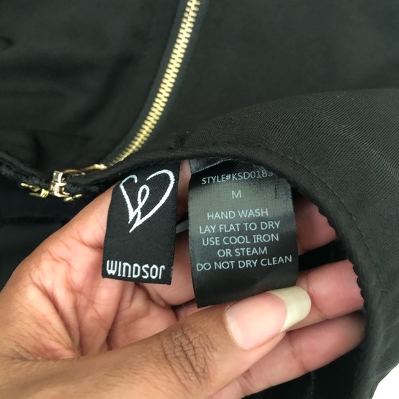 Windsor black corset top. Size M - Picture 4 of 5